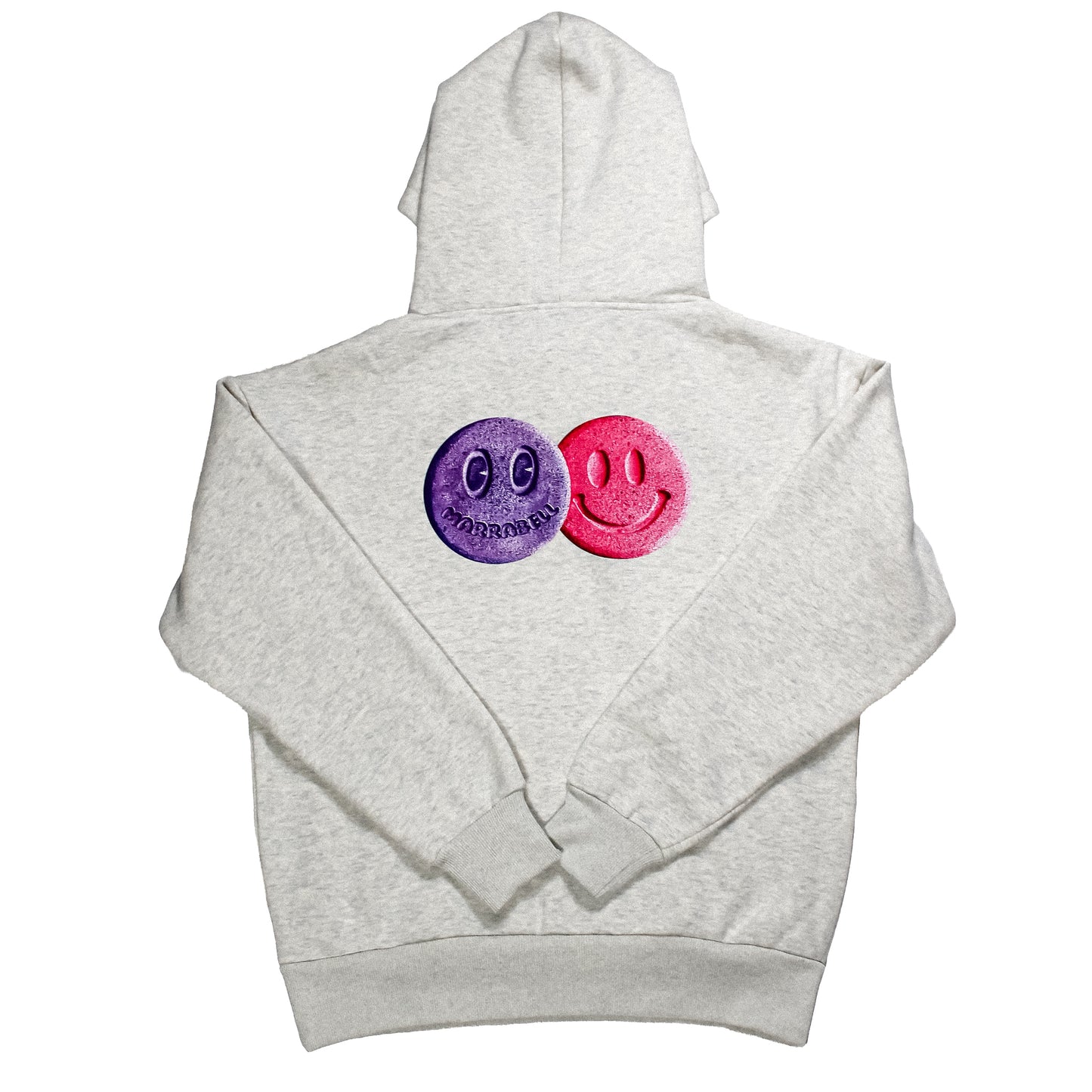 Heart Hoodie Grey