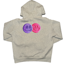 Load image into Gallery viewer, Heart Hoodie Grey
