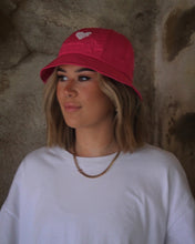 Load image into Gallery viewer, Bell Bucket Hat Pink
