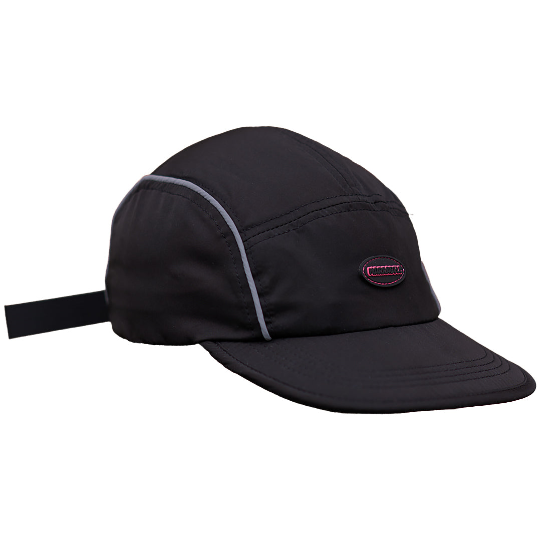 Technical 5-Panel Cap Black