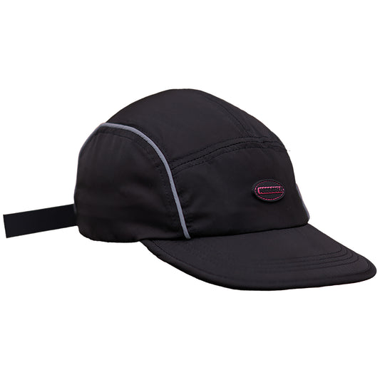 Technical 5-Panel Cap Black