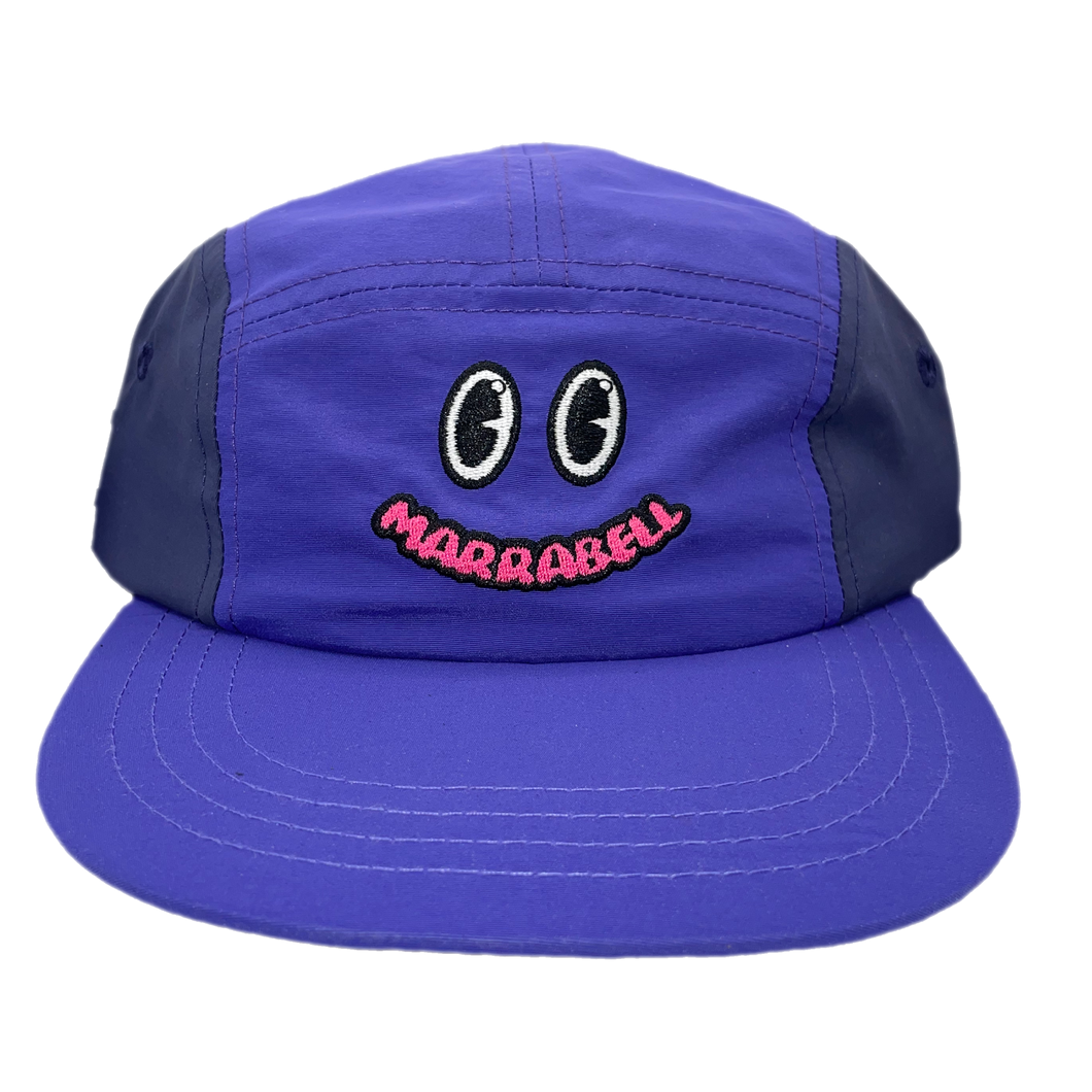 Smile 5-Panel Cap Purple